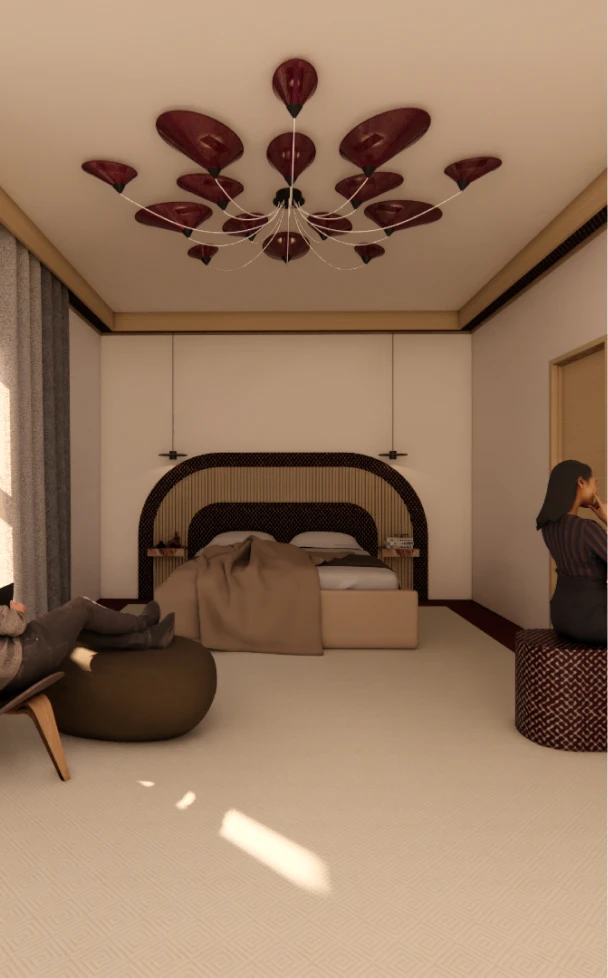 Furniture and Lighting Selection